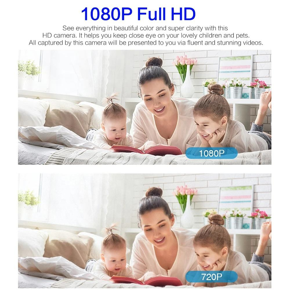 360° Flexible Mini USB Nanny Cam — Wireless Motion Detection Security Camera with Built-in Hotspot