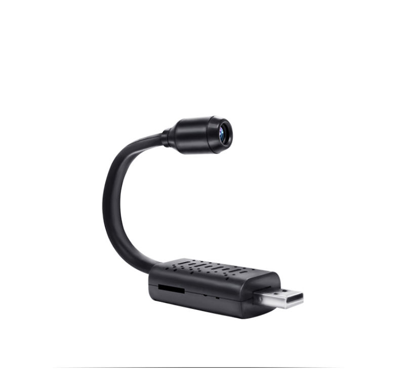 360° Flexible Mini USB Nanny Cam — Wireless Motion Detection Security Camera with Built-in Hotspot